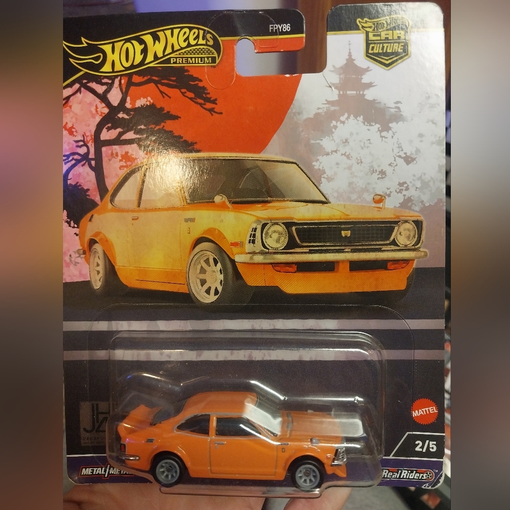 Hot Wheels Premium 1972 Toyota Corolla Levin